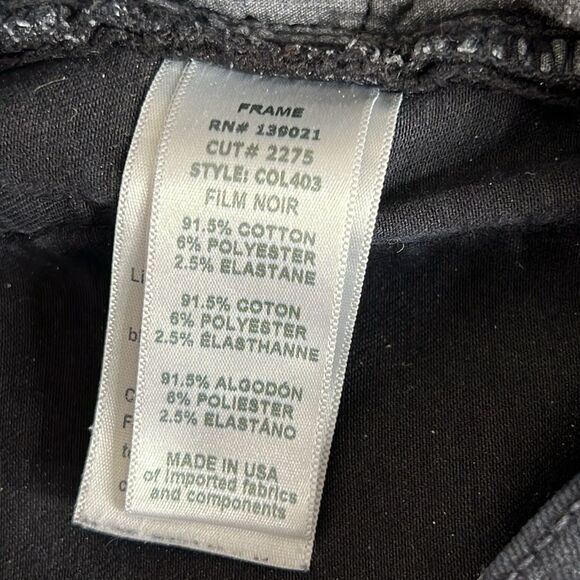 FRAME Le Skinny de Jeanne mid-rise jeans Sz 30 - Picture 8 of 8